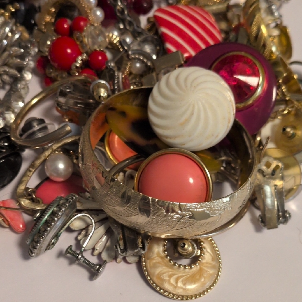 Chic Assorted Color Single Earrings Set / Broken … - image 5